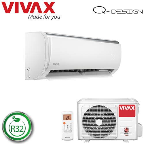 Aer Conditionat VIVAX Q-Design R32 ACP-09CH25AEQI Inverter 9000 BTU/h