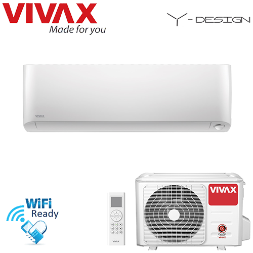 Aer Conditionat VIVAX Y-Design ACP-09CH25AEYI Wi-Fi Ready Inverter 9000 BTU/h